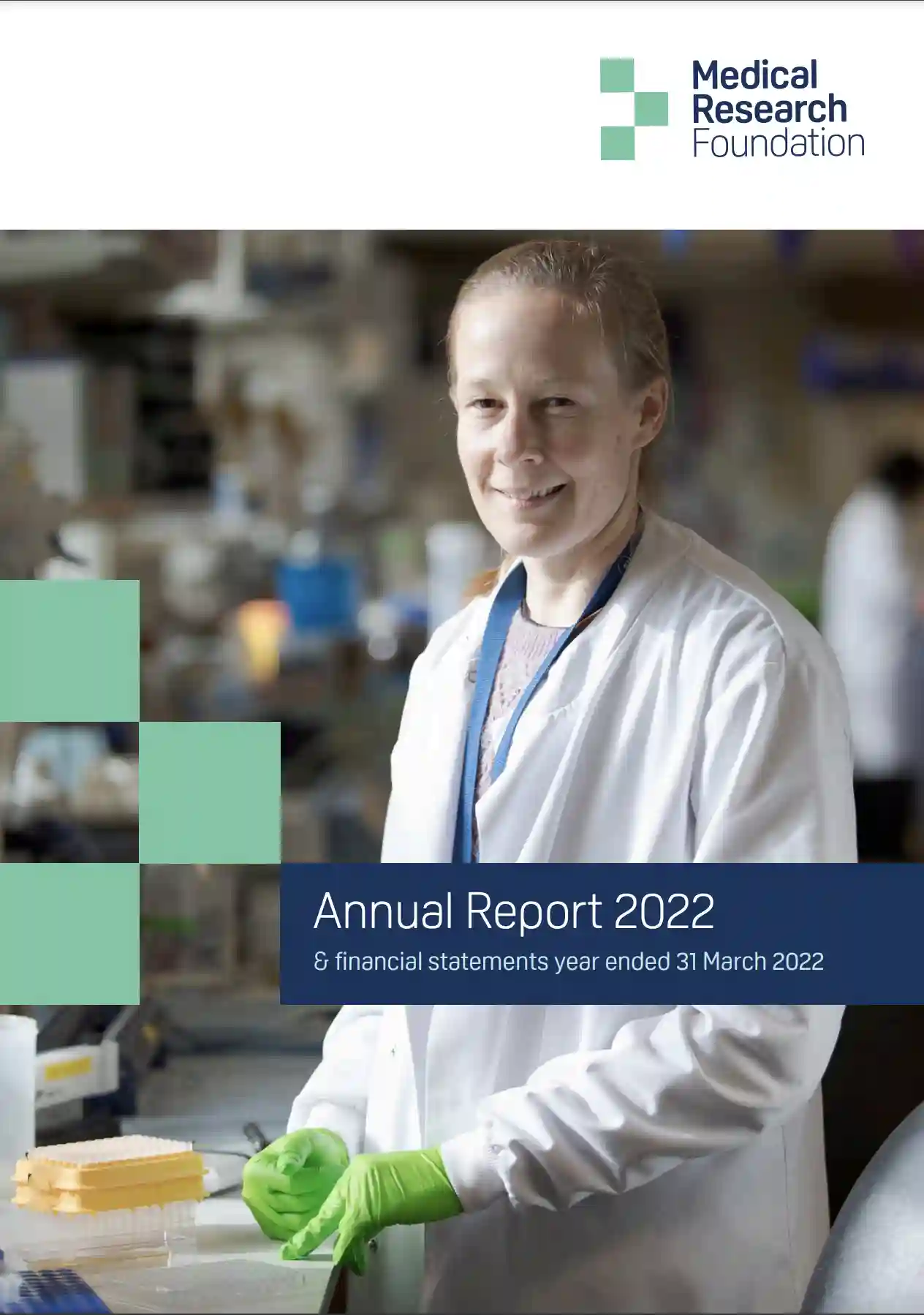 MRF 2022 annual report cover image