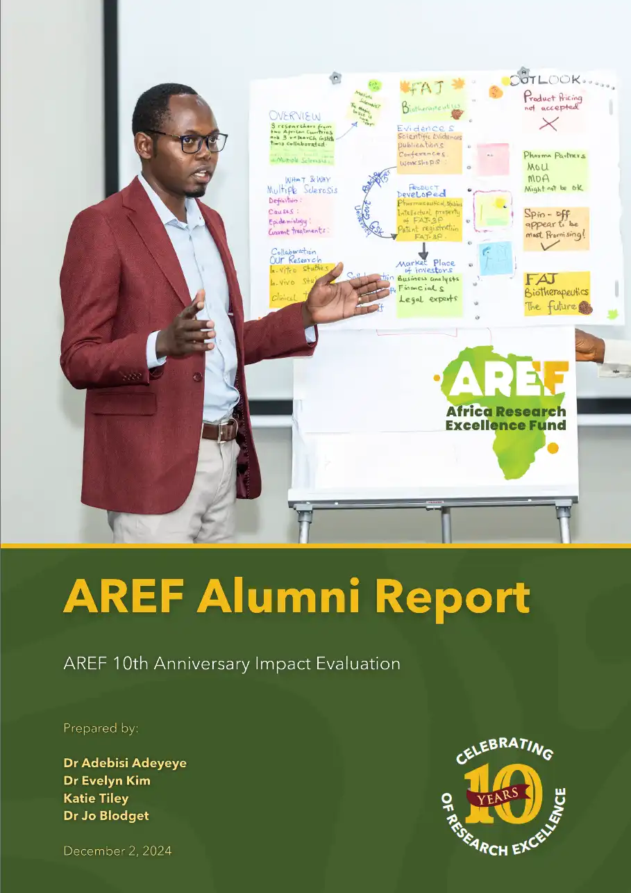 AREF Alumni Mini Report Cover